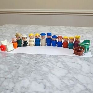 Vintage Fisher-Price toys